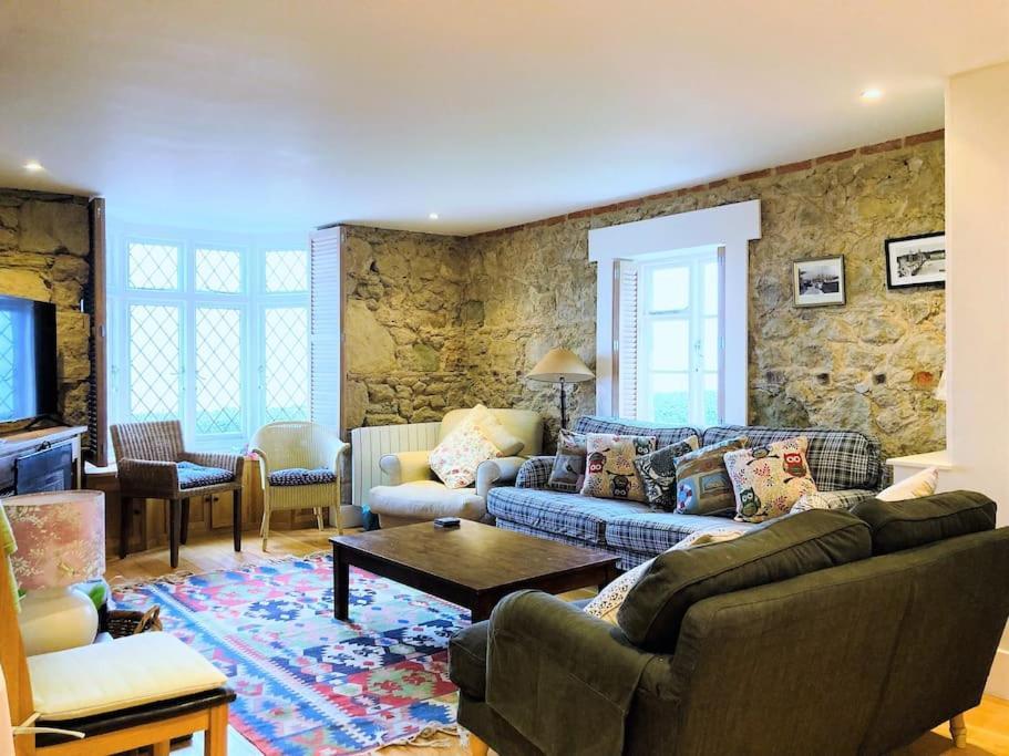 The Old Boat House, Seaview - Seafront Three Bedroom Cottage With Separate Two Bedroom Annexe Exterior foto